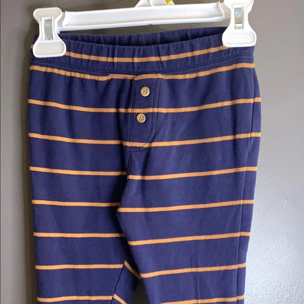Gymboree Striped Navy and brown Kids Bottoms size 3T